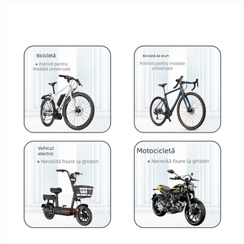 Suport telefon bicicletă – suport de tip montare auto pentru biciclete de drum, munte și electrice, corp din lemn, stil general