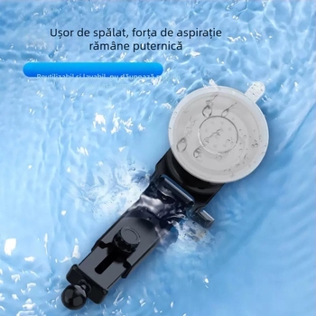 GN-Z03 Suport de mașină cu gravitație, construcție din aliaj, ventuză puternică, rotire de 360°, utilizare orizontală și verticală