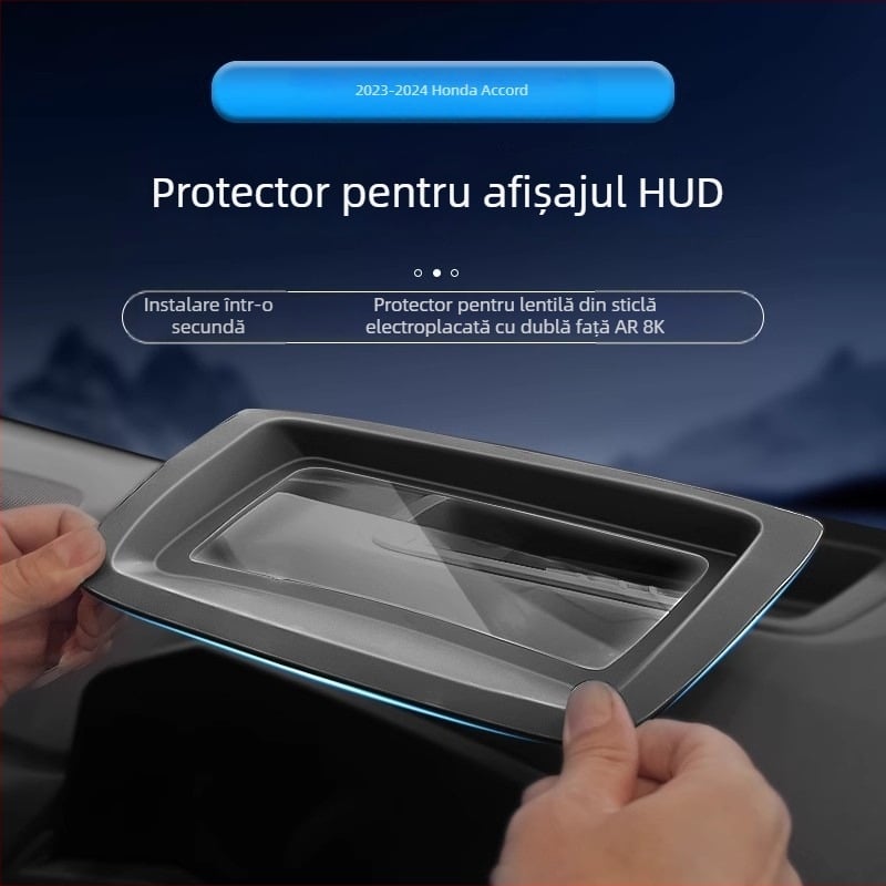 Capac protector HUD pentru Honda Accord a 11-a generație, material ABS, compatibil cu Accord, fără logo tipărit, fără personalizare