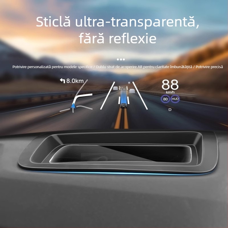 Capac protector HUD pentru Honda Accord a 11-a generație, material ABS, compatibil cu Accord, fără logo tipărit, fără personalizare