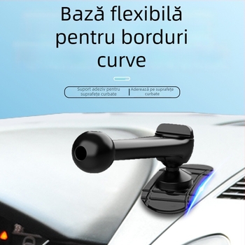 Mogawa suport auto pentru telefon, bază adezivă, rotire 360°, universal, din plastic