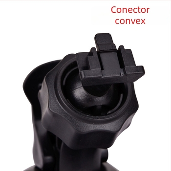 Suport auto Convex 1, montură cu ventuză 360° pentru camera de bord și telefon, bază din plastic universală