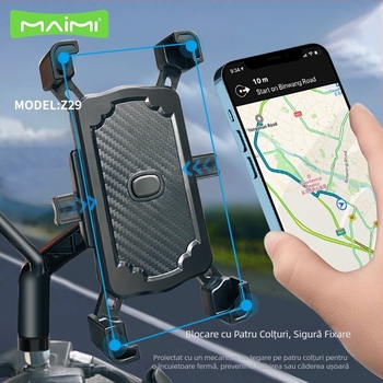 Suport pentru telefon în autovehicul – universal din plastic, Mcdull, cu personalizare posibilă