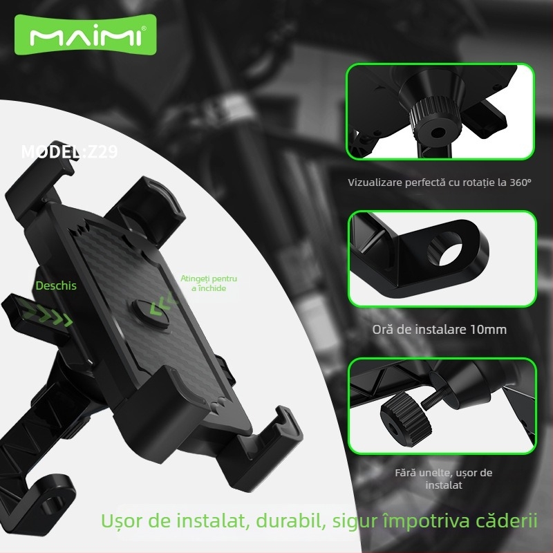 Suport pentru telefon în autovehicul – universal din plastic, Mcdull, cu personalizare posibilă