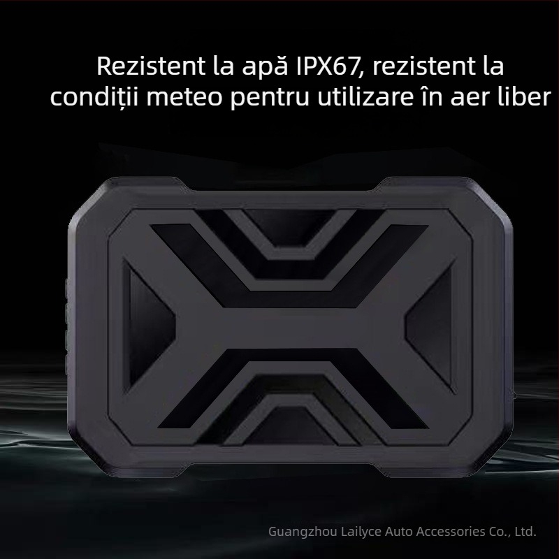 Dash Cam pentru motocicletă, înregistrare frontală și spate, 1080p, unghi de cuprindere 140°, suport microSD până la 128GB, DC 12–72V