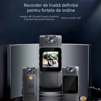 Cameră HD portabilă cu clips pentru cap/spate, model L11, unghi de cuprindere 140°, 3 MP, stocare până la 64 GB