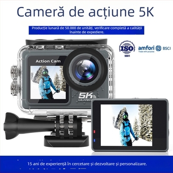 Nothing Y502aa-g Cameră de acțiune cu stabilizare, 16MP, LCD 2.0/1.3 inch, stocare TF Card, baterie de 90 de minute