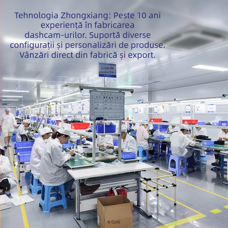 Camera de bord pentru motocicletă: 170° unghi de vedere, interfață USB, card TF până la 64GB, 30fps, înregistrare ciclică