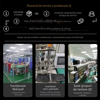 Semaitu radio auto cu ecran LCD tactil, DAB încorporat, CarPlay și Android Auto wireless, încărcare rapidă, suport card SD