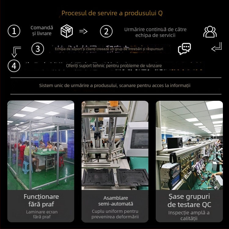 Semaitu radio auto cu ecran LCD tactil, DAB încorporat, CarPlay și Android Auto wireless, încărcare rapidă, suport card SD