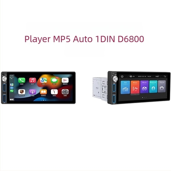 Player multimedia 1-DIN cu CarPlay MP5, Bluetooth, suport SD card, video AVI/MPEG-4/MPG și audio MP3/WMA/WAV/FLAC