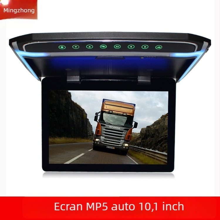 Monitor LCD de plafon auto 1018V/1018M, rezoluție 1024x600, intrare AV