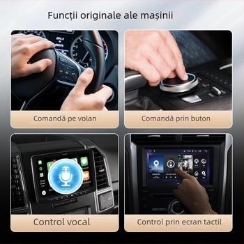 Cutie CarPlay fără fir pentru mașină, modul de conectivitate, receptor și emițător Wi‑Fi universal