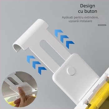 Viziere auto anti-reflexie pentru șofer – zi/noapte, vedere nocturnă, anti-fază cu fascicul înalt, telescopic, din plastic