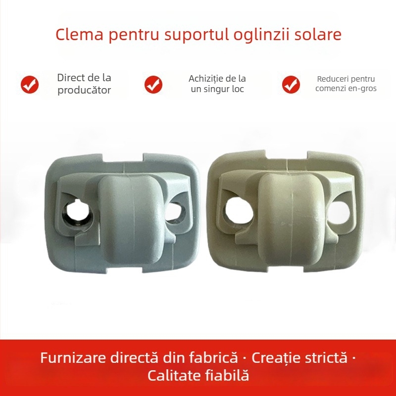 Clip pentru cârligul vizorului de soare pentru Audi A4/A5/A6/Q3/Q5 – montaj încastrat