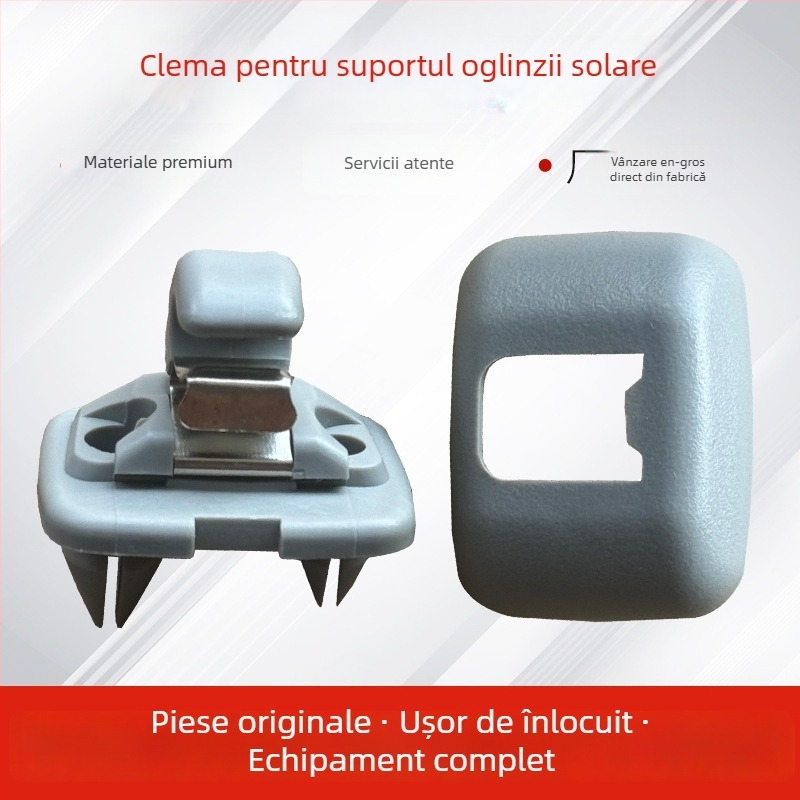 Clip pentru cârligul vizorului de soare pentru Audi A4/A5/A6/Q3/Q5 – montaj încastrat