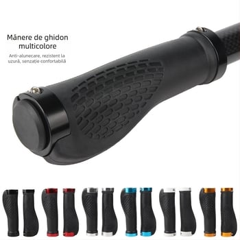 Gripuri pentru ghidon din silicon, cu închidere unică, antiaderare, pentru biciclete fixie, pliabile și MTB