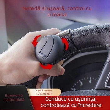 Bilă booster pentru volan – funcționare cu o singură mână, economisește efortul – Brand 3R, Material ABS, Origine Guangdong, Modele generale