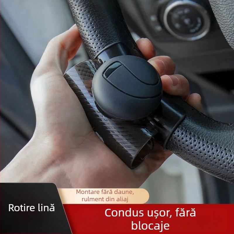 Bilă booster pentru volan – funcționare cu o singură mână, economisește efortul – Brand 3R, Material ABS, Origine Guangdong, Modele generale