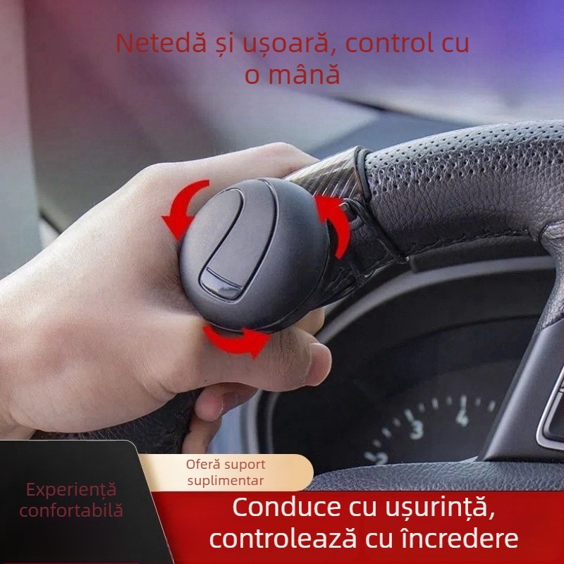 Bilă booster pentru volan – funcționare cu o singură mână, economisește efortul – Brand 3R, Material ABS, Origine Guangdong, Modele generale