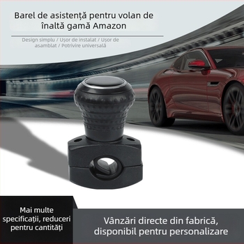 Deschizător de volan montat pe vehicul — XMAXVISION; material nylon + fier; compatibil cu tractoare și utilaje agricole cu volan; logo tipărit: OK