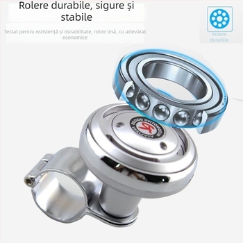 Întăritor pentru volan, ABS + aluminiu, tip universal, imprimare logo disponibilă, greutate variabilă