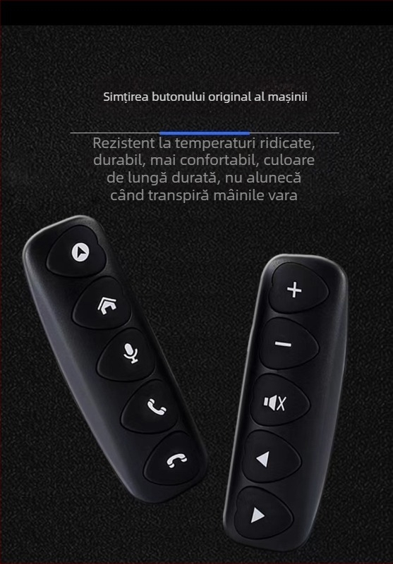 Controler de navigație auto cu telecomandă wireless — Yihong, buton pe volan, universal, material PC