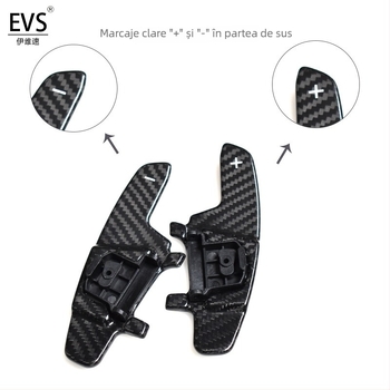 Ivy Speed EVS palete din carbon pentru volan, adaptabile Golf 7