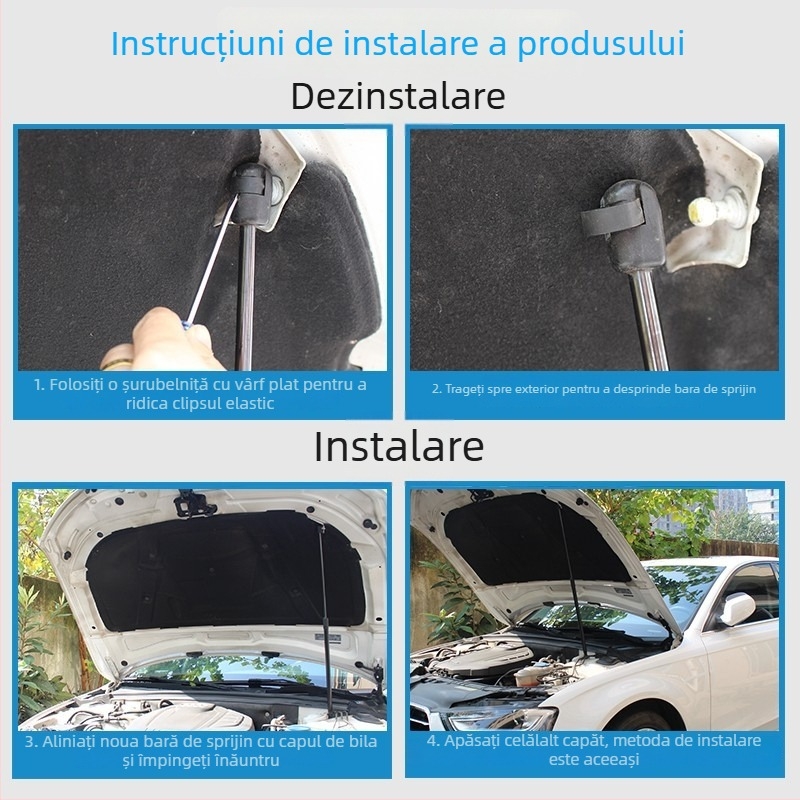 Bară de susținere a capotei pentru Beijing Sonata 8-a generație — hidraulică/pneumatică