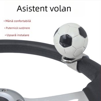 Sferă de susținere a volanului pentru mașină, rășină, 348 g, personalizare disponibilă, compatibilitate generală