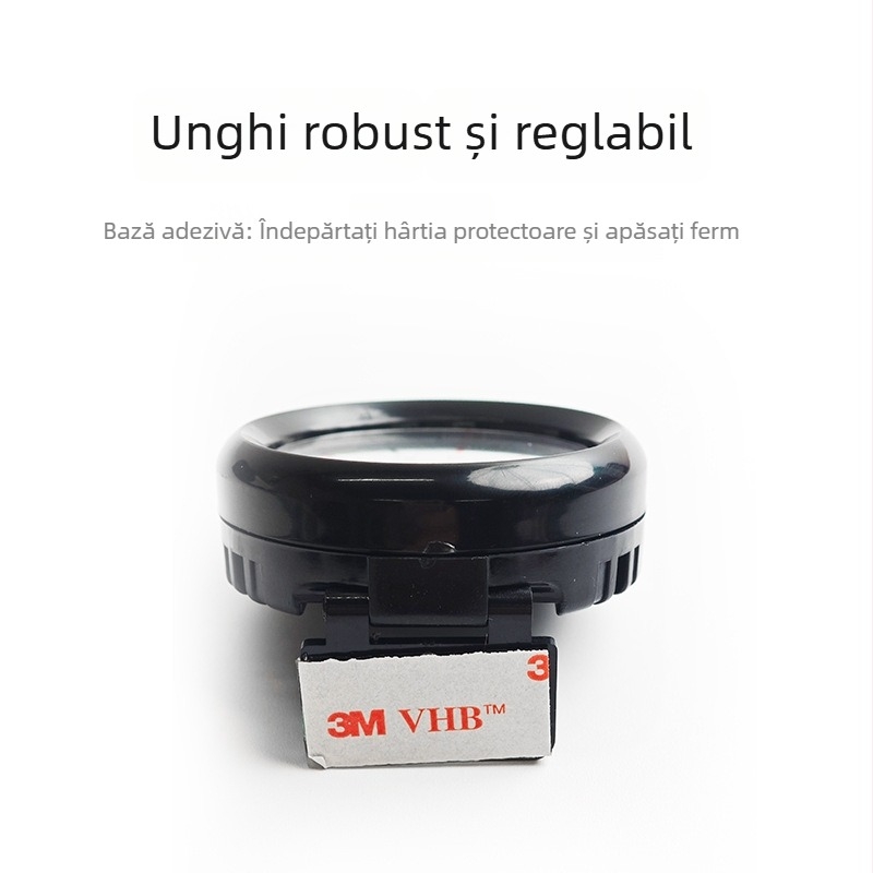 hypersonic Termometru Mini — ABS, Carcasă rotundă, pentru mașini
