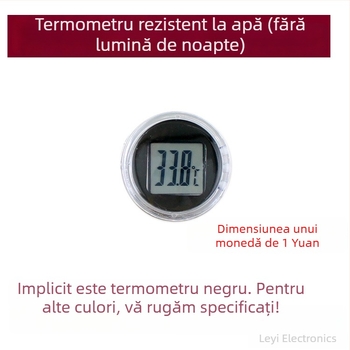 Senzor digital de temperatură și umiditate – plastic ABS + mecanism – Tip axial