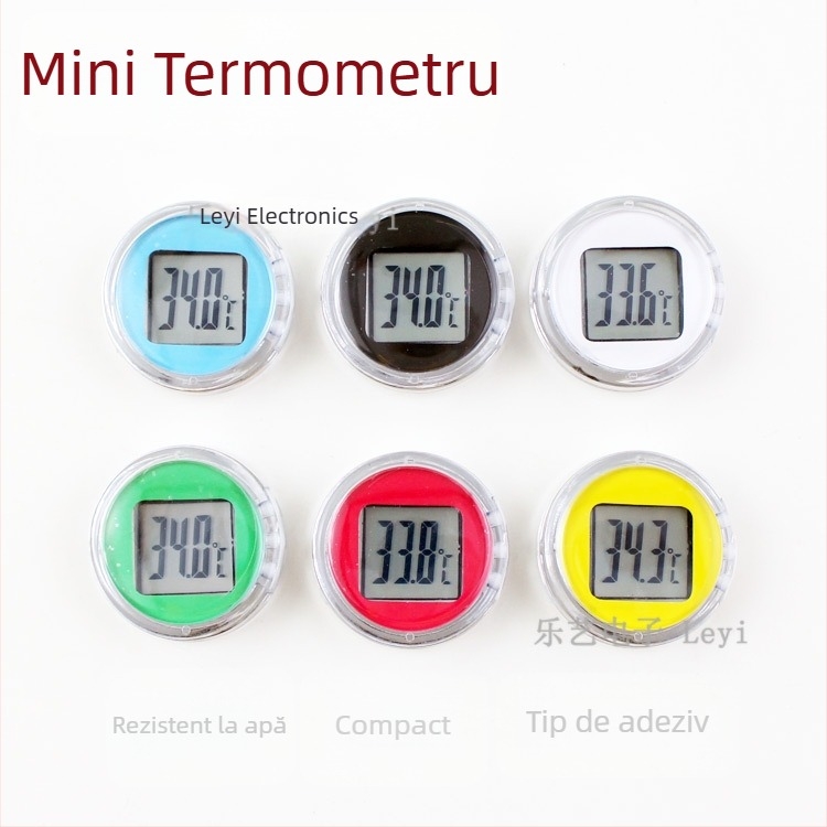 Senzor digital de temperatură și umiditate – plastic ABS + mecanism – Tip axial