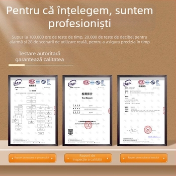 Termometru digital de interior pentru temperatură și umiditate – precizie înaltă, cu afișaj