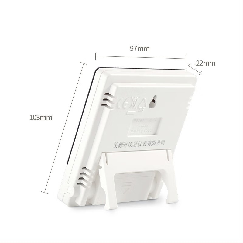 Termometru higrometru electronic JR913, Meide Time, pentru uz casnic și industrial, aplicații: locuințe, interior, cămin, depozit, sală de calculatoare, farmacie, industrie, laborator