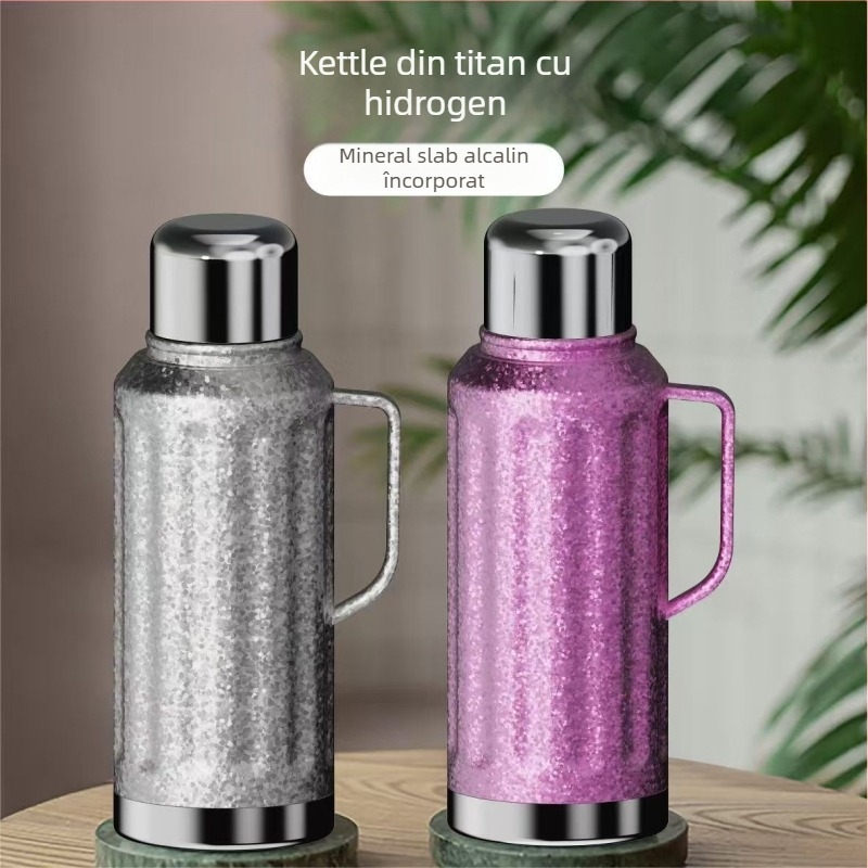 Ceainic izolat pentru casă și exterior, capacitate mare, afișaj mecanic de temperatură, rezervor intern din oțel inoxidabil 304, carcasă din oțel inoxidabil 201, izolație 12–24 de ore