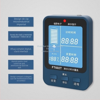 Timer de stropire pentru camion cu afișaj nivel apă în rezervor — unghi reglabil, senzor de temperatură a apei pentru mașină, Material: Altul, Origine: Altul