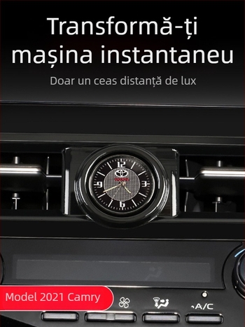 Ornament interior auto pentru ceas Camry, generația a VIII-a — tip radial; Tip: Altul; Brand: Altul