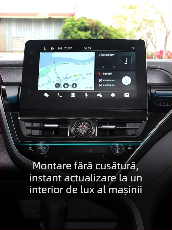 Ornament interior auto pentru ceas Camry, generația a VIII-a — tip radial; Tip: Altul; Brand: Altul