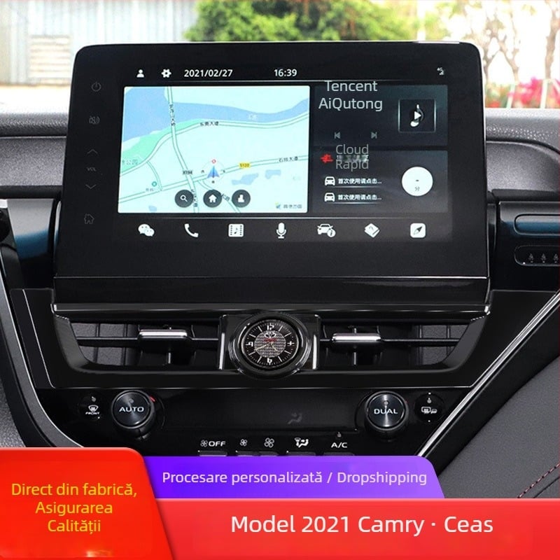 Ornament interior auto pentru ceas Camry, generația a VIII-a — tip radial; Tip: Altul; Brand: Altul