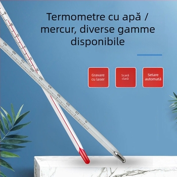 Termometru minier industrial cu înveliș protector metalic, carcase din cupru și oțel inoxidabil, mercur, precizie înaltă