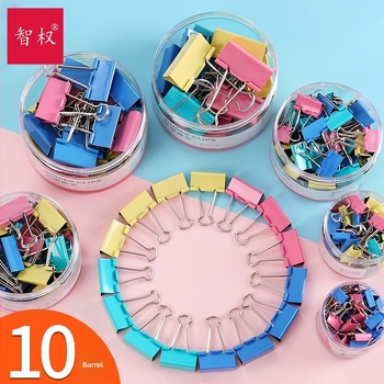 Clip metalic pentru birou – brand Intellectual power, model Other, clip pentru fișiere/chitanțe, design cu coadă lungă