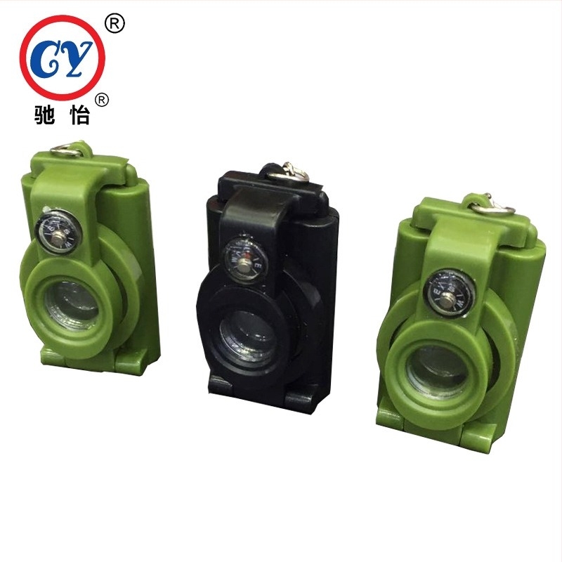 Chiyi lanternă 4 în 1: lanternă, telescop, lupă și busolă, jucărie din plastic, personalizare disponibilă