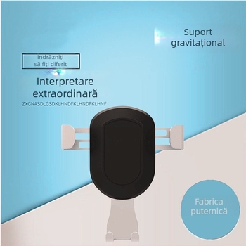 Suport universal pentru telefon auto din plastic, pentru ventilație și navigație