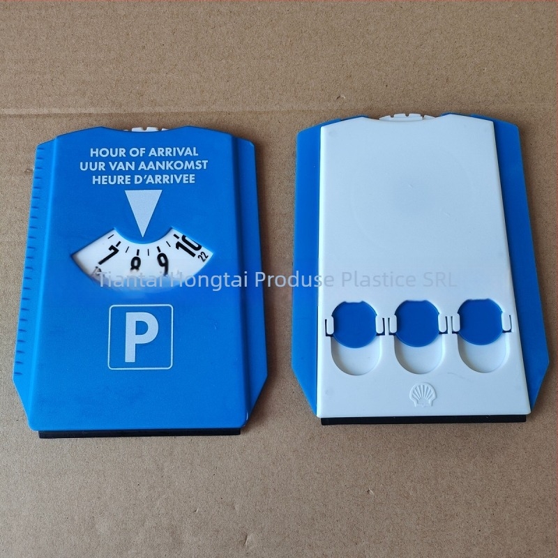 Placă de parcare cu token din plastic HT6948 – personalizare logo OEM, imprimare logo disponibilă, potrivit pentru cadouri de afaceri