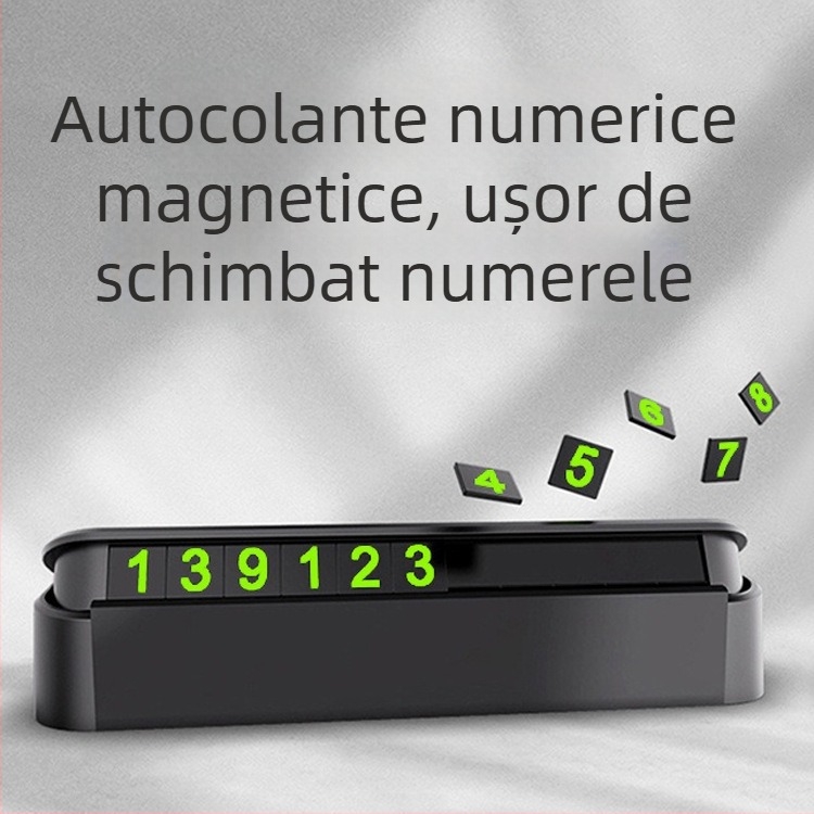 Suport auto pentru telefon – plastic, compatibil cu bordul, personalizare disponibilă