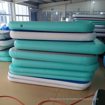 Pat gonflabil de la Oke, 7 kg, capacitate 200 kg, suprafață din țesătură compozită
