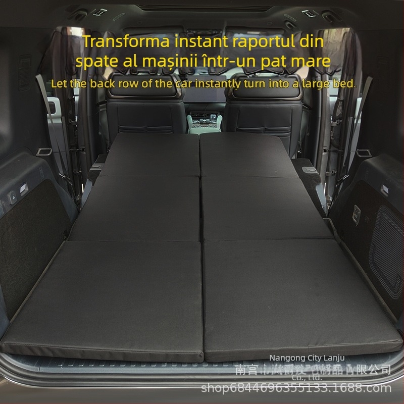 Saltea auto pentru SUV, portabilă și pliabilă, din Oxford, capacitate de încărcare 800, fără umflare