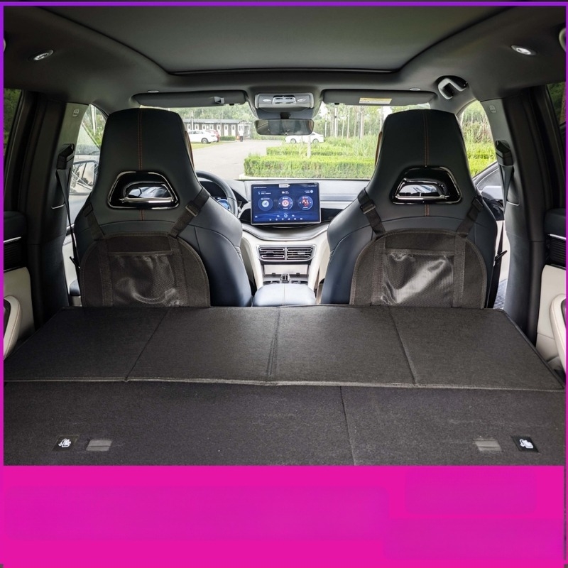 Pat de camping pentru automobil – placă/extensie de pat pliabilă pentru spatele scaunelor și portbagaj SUV, portabil, utilizare duală; Material: flocking; Greutate: 1,5 kg; Sarcină maximă: 5000