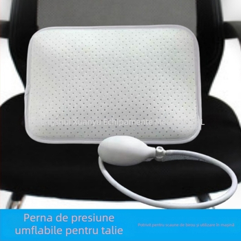 Protecție pentru talie cu plăcuță de tracțiune pneumatică detașabilă, suport lombar din spumă respirabil pentru adulți – potrivit pentru alergare, fitness și ciclism